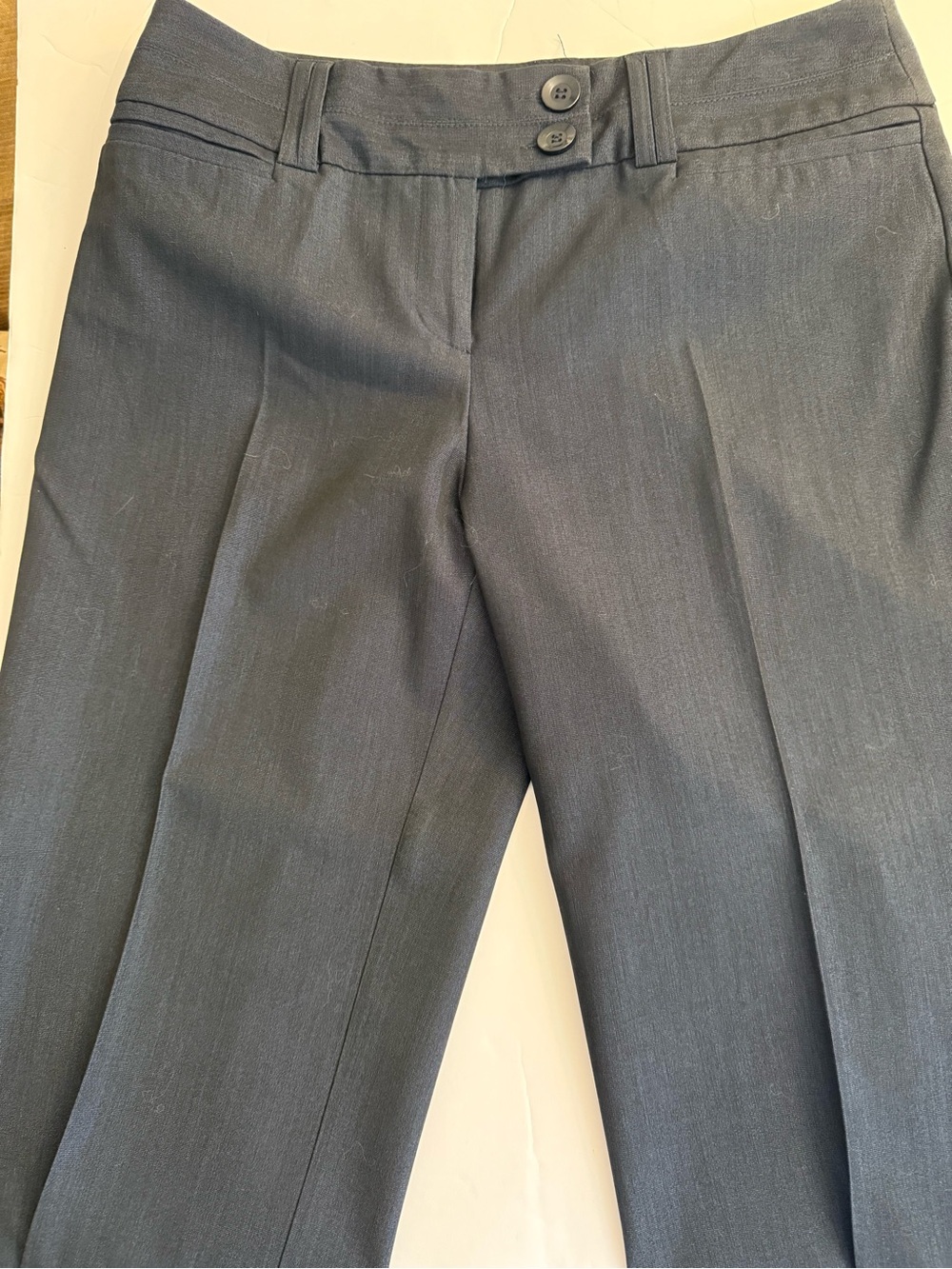 Women's Tailored Dress Trousers in Black - Picture 3 of 3